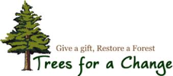 Trees for a change logo